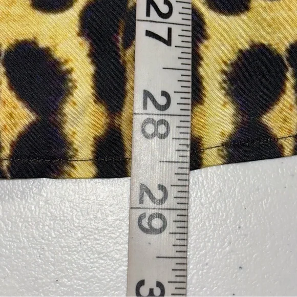 Dries Van Noten Viscose Animal Print Button Down Blouse - Picture 13 of 14